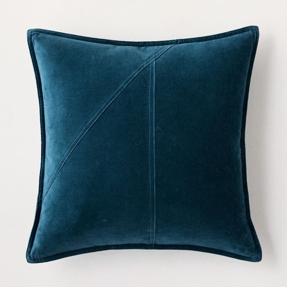 West Elm Washed Velvet Pillow Covers 18x18 - 2 set - Picture 1 of 4